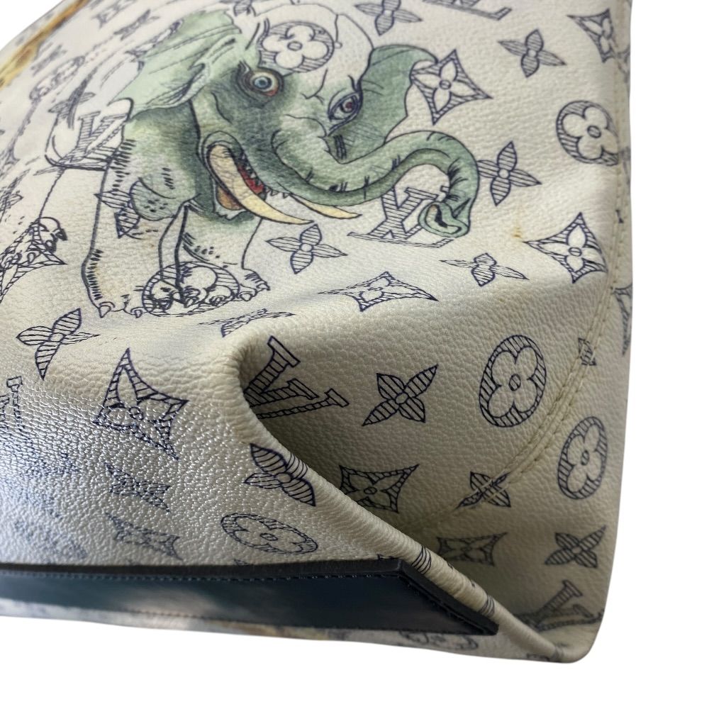 Louis Vuitton Chapman Brazza Collaboration Monogram Savannah Tote Shoulder — view 6