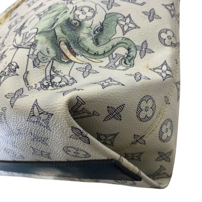 Louis Vuitton Chapman Brazza Collaboration Monogram Savannah Tote Shoulder — view 6