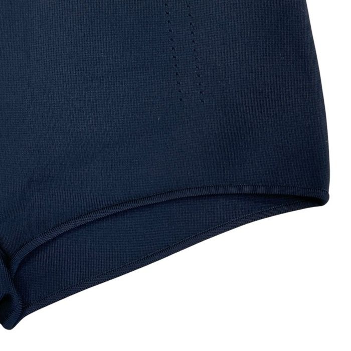 Dior J'adior Logo Band High Waist Shorts Rayon Nylon Black — view 5