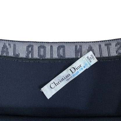 Dior J'adior Logo Band High Waist Shorts Rayon Nylon Black — view 7