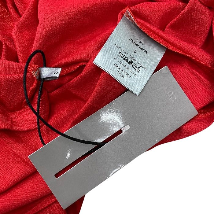 Dior CD Icon Short Sleeve T-Shirt Top Cotton — view 8