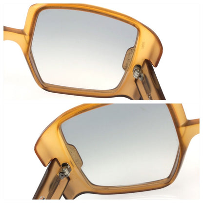 Dior di Vintage Optyl Brown Silver Acetate Sunglasses Eyewear — view 8