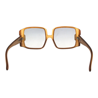 Dior di Vintage Optyl Brown Silver Acetate Sunglasses Eyewear — view 3