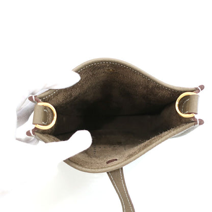 Hermes white: Evelyne TPM Etoupe Gold Around Shoulder Back — view 5