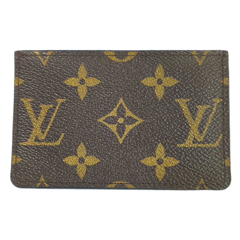 Louis Vuitton Monogram Card Holder Kimono Business ID Casecard Case Noir — view 2
