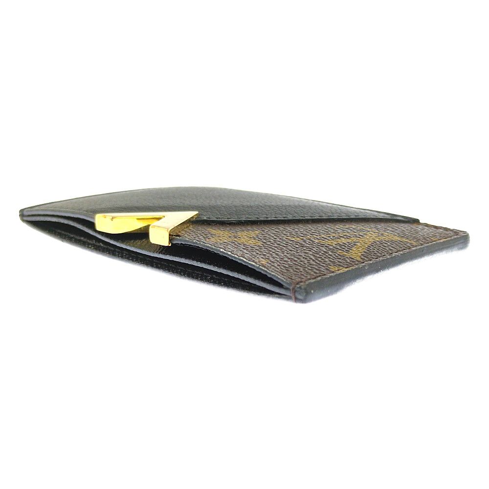Louis Vuitton Monogram Card Holder Kimono Business ID Casecard Case Noir — view 4