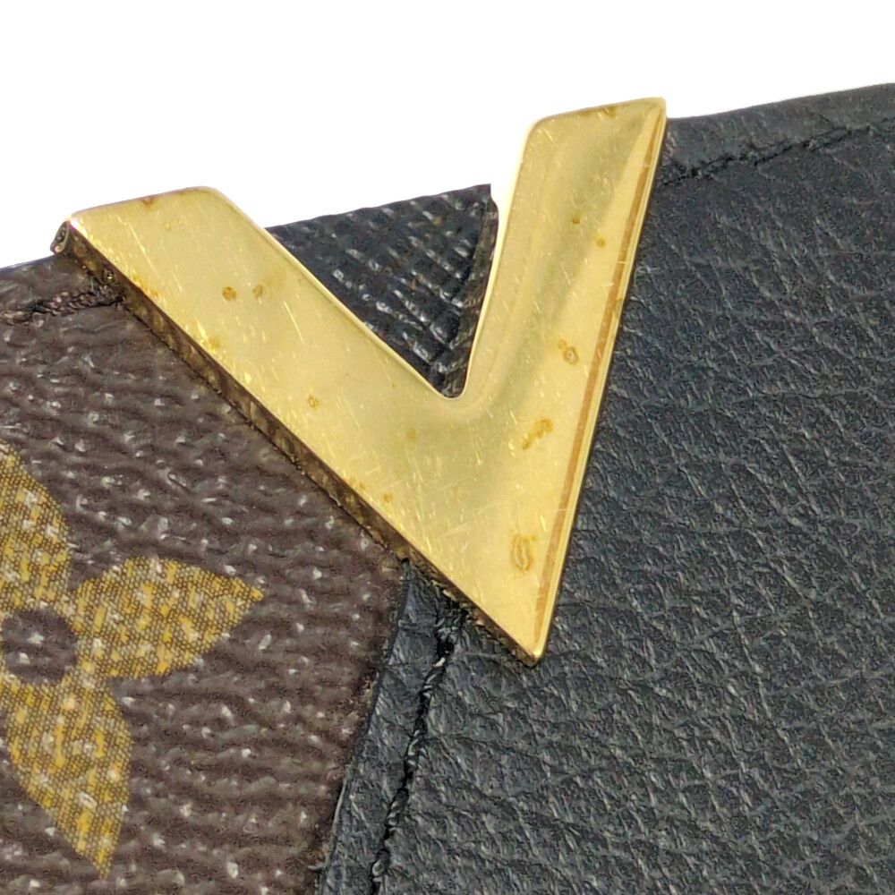 Louis Vuitton Monogram Card Holder Kimono Business ID Casecard Case Noir — view 8