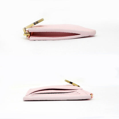 Louis Vuitton Card Holder Romy Monogram Empreinte Pink Case Coin — view 3