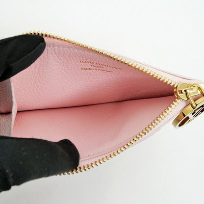 Louis Vuitton Card Holder Romy Monogram Empreinte Pink Case Coin — view 8
