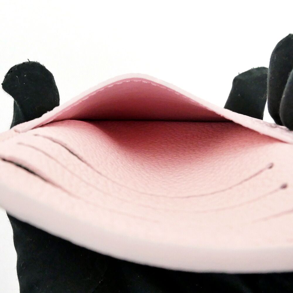 Louis Vuitton Card Holder Romy Monogram Empreinte Pink Case Coin — view 6