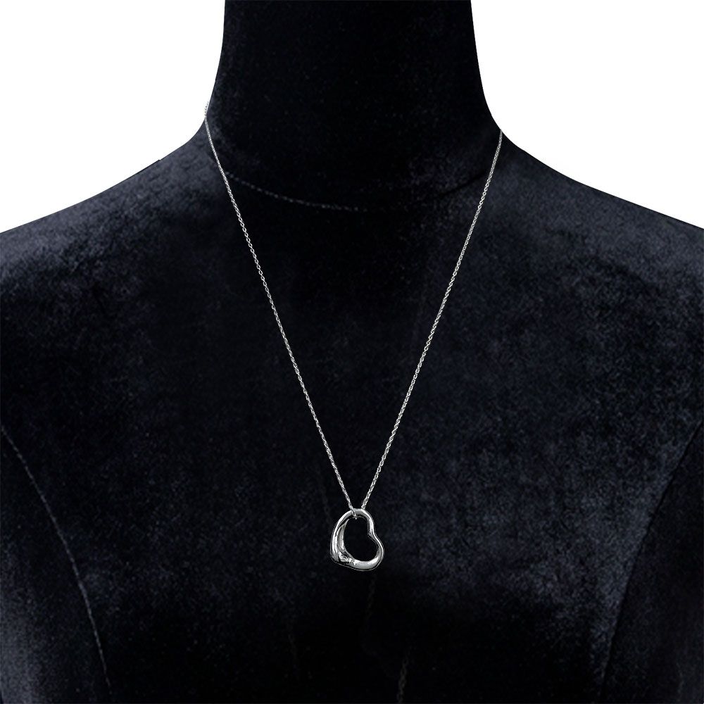 Tiffany & Co Open Heart Necklace — view 6