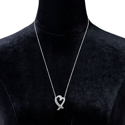 Tiffany & Co Loving Heart Necklace — view 6