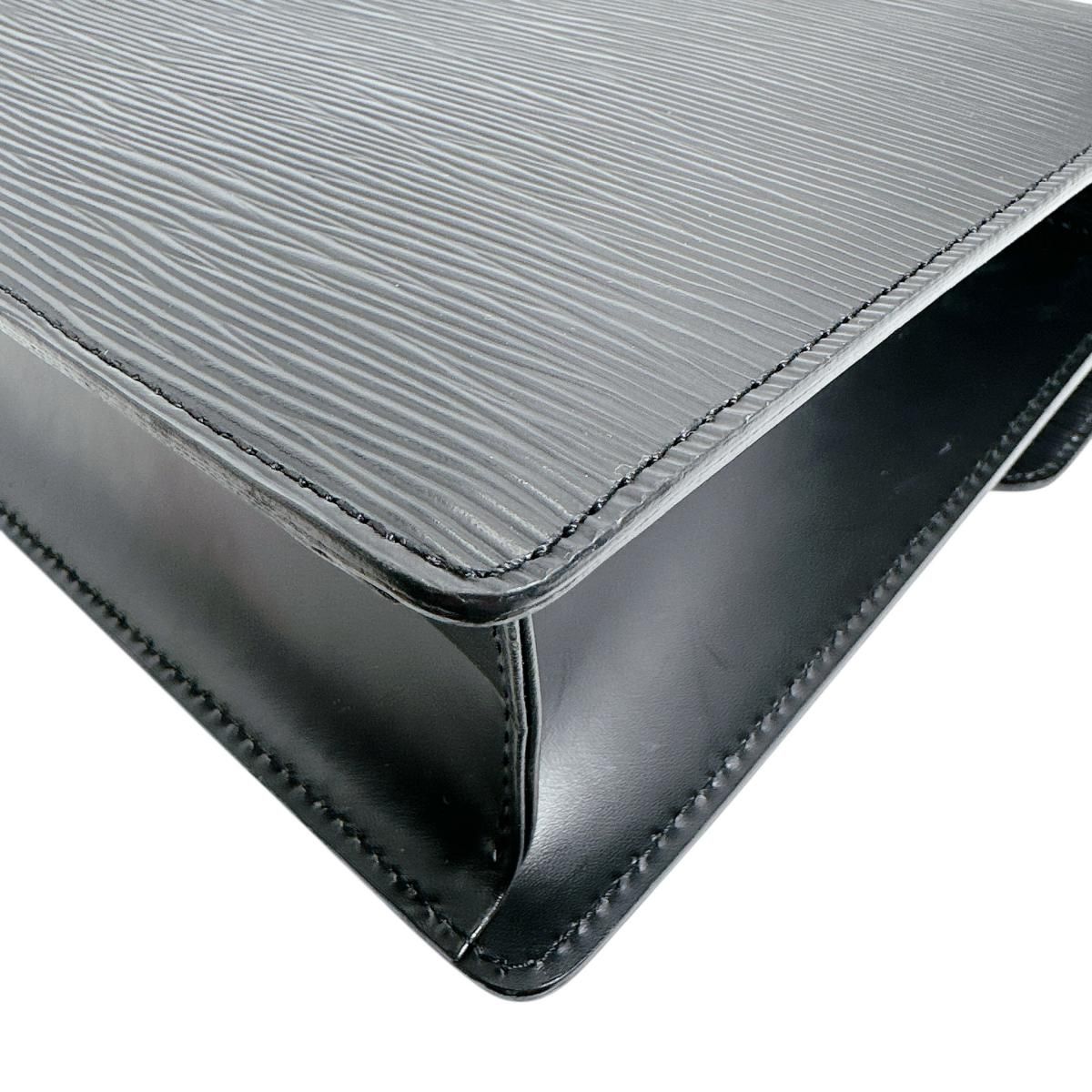 Louis Vuitton Epi Handbag Monceau Noir — view 7