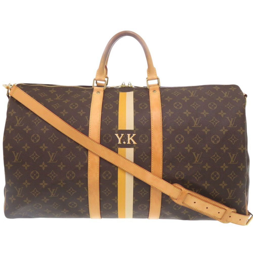 Louis Vuitton Keepall Bandouliere 55 Monogram Boston