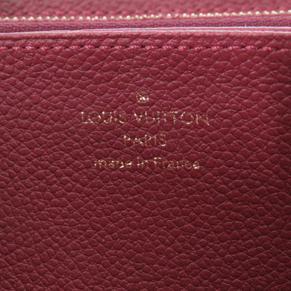 Louis Vuitton Zippy Wallet Monogram Empreinte Bordeaux — view 9