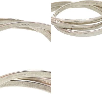Tiffany & Co Heavy Trinity Triple Strand Bangle 925 Sterling Silver Bracelet — view 3