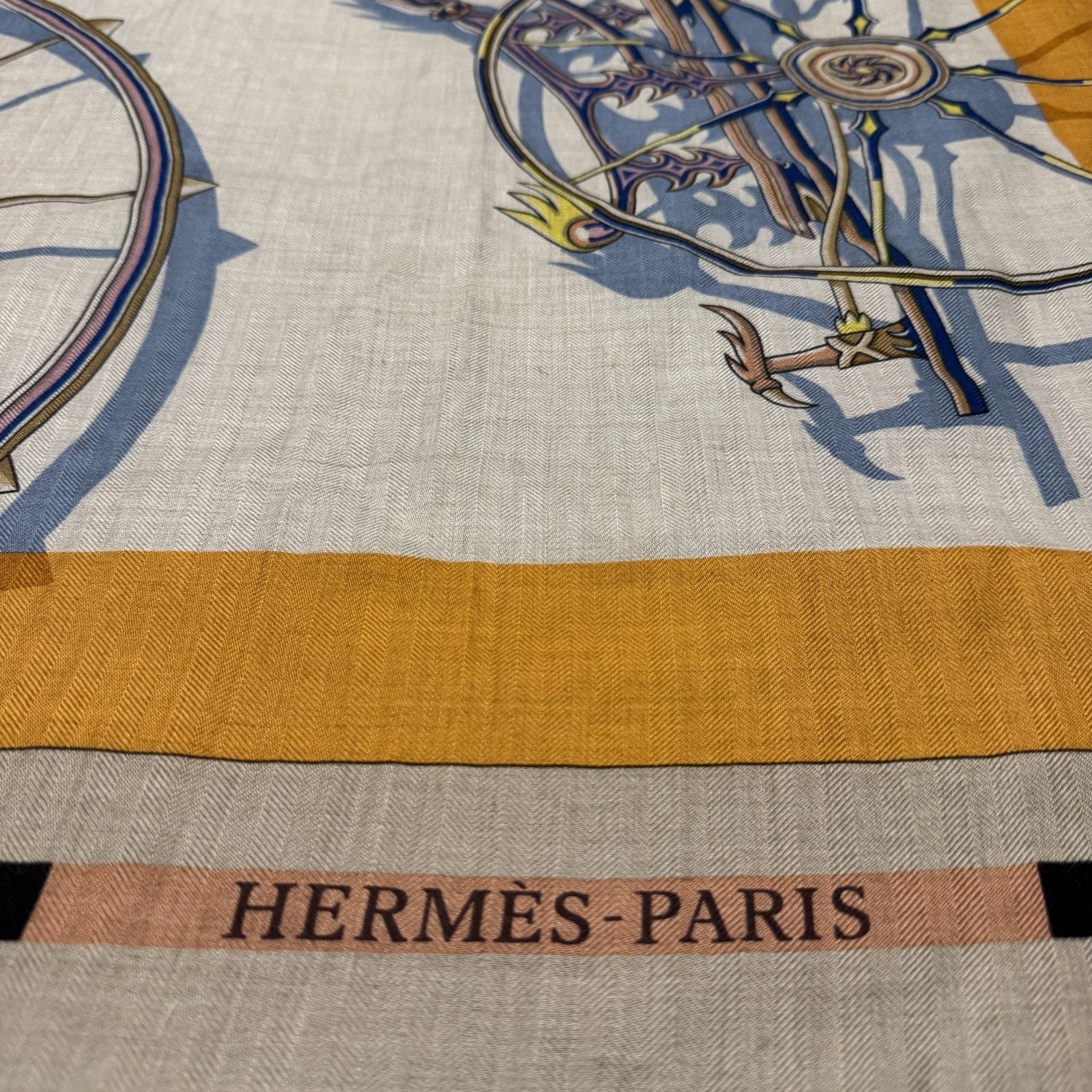 Hermes Carre Geant 140 Voitures en Equilibre Scarf — view 4