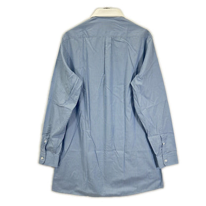 Gucci Made Lightblue Stripe embroidery Ron shirt 40 — view 2