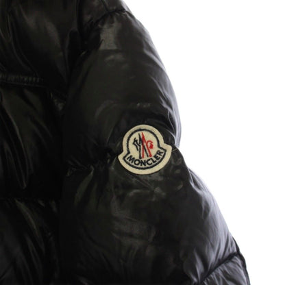 Moncler Veyle Down Jacket Hoodie Coyote Fur 4 Black — view 4
