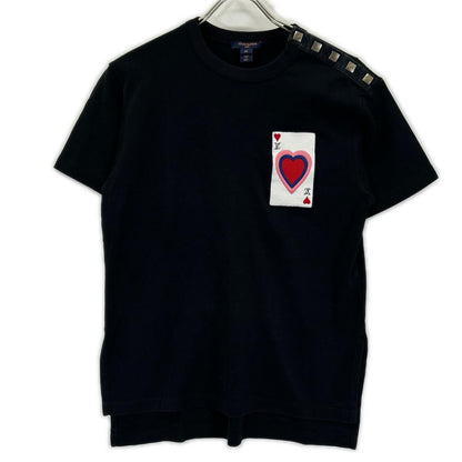 Louis Vuitton Uol Playing Cards Embroidery Shoulder Patch T-Shirt XS