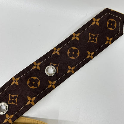 Louis Vuitton Beige Monogram with Belt Pants 36 — view 8