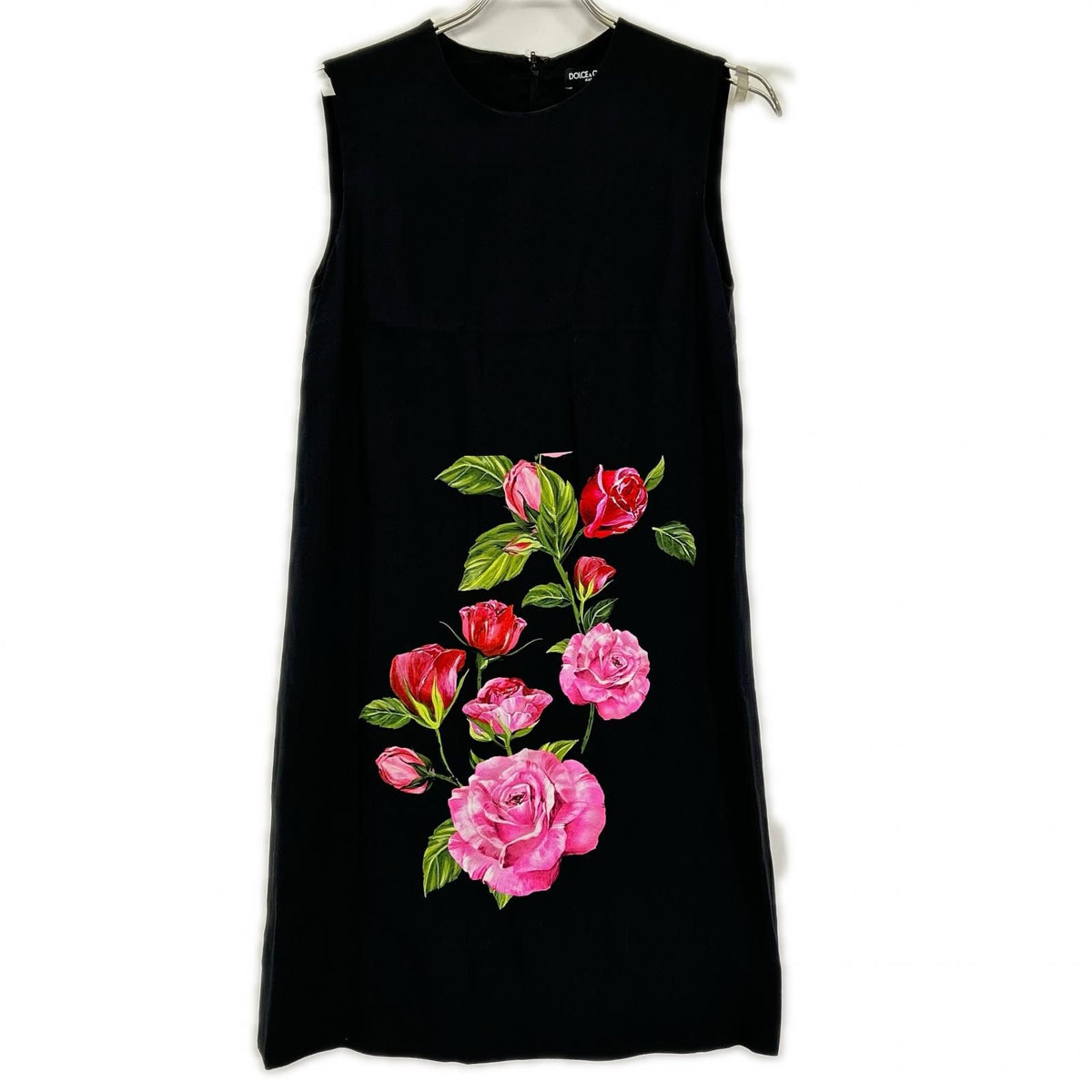 Dolce & Gabbana Fsrif Black Dress 42