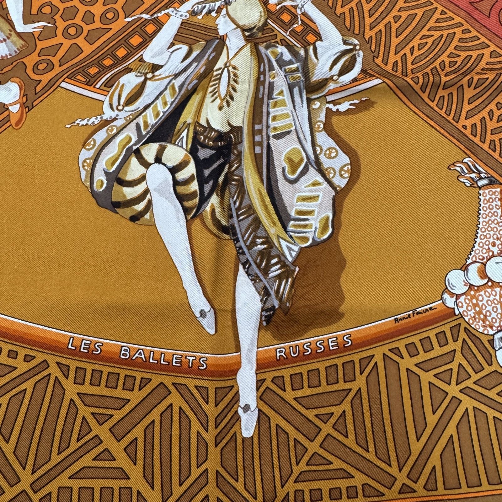 Hermes Carre 90 les Ballets Russes Russian Ballet Scarf — view 3