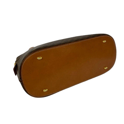 Celine Vintage Macadamia Brazon Leather 2-Way Shoulder Bag Brown — view 7