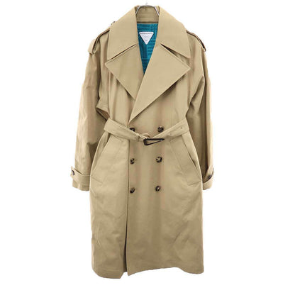 Bottega Veneta Salon 02 Trench Coat with Liner B Beige 34