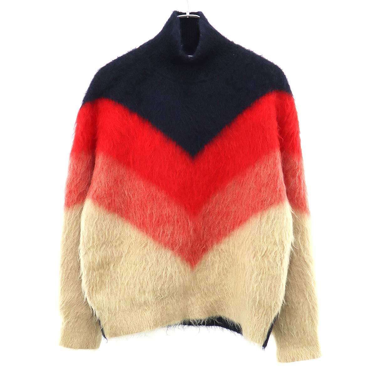 Bottega Veneta Pre Fall Mohair Knit Sweater Mix Color