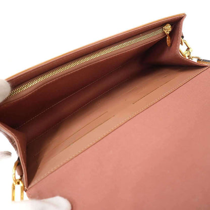 Louis Vuitton Vernis Et Rossmore MM Monogram Shoulder Bag Beige — view 6