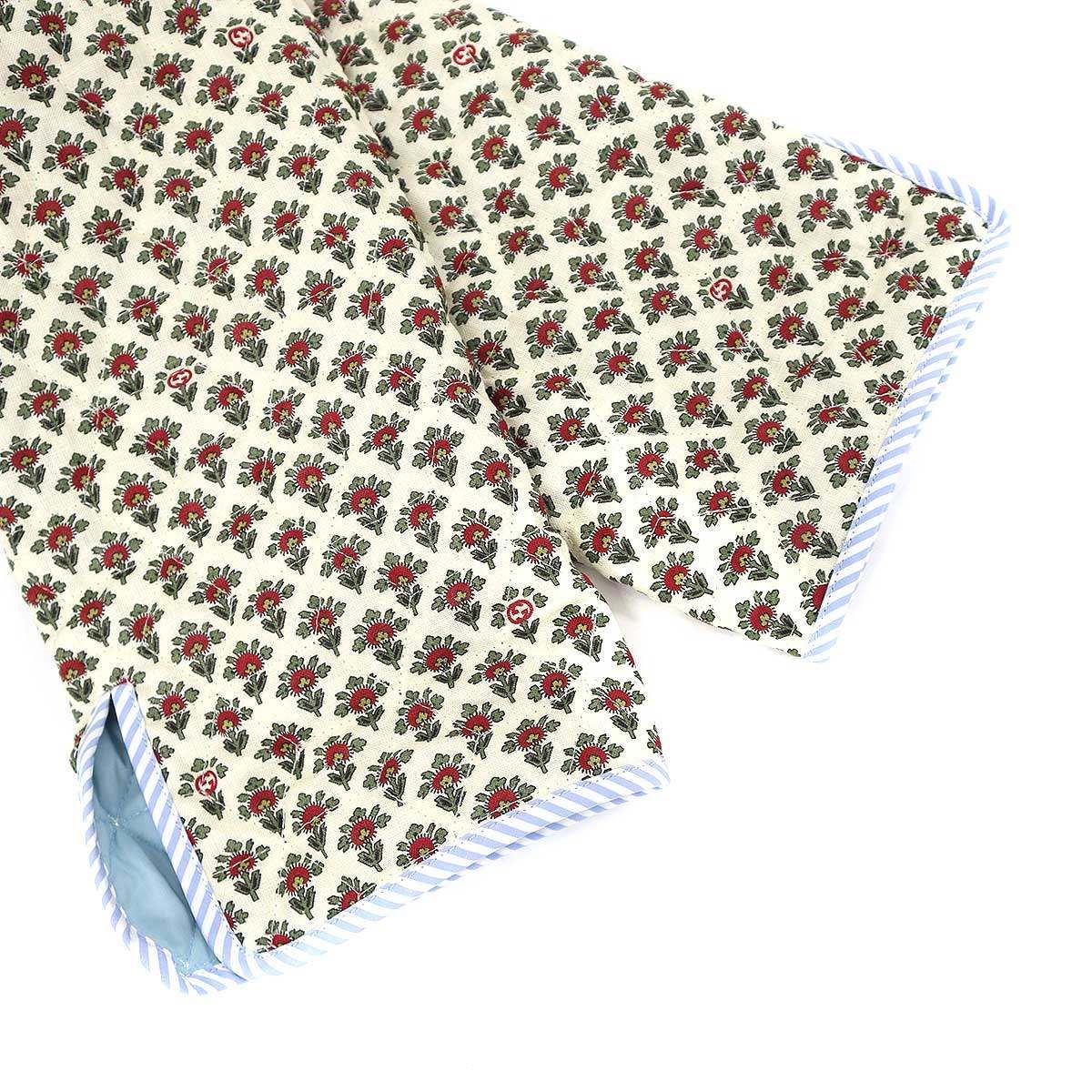 Gucci Liberty Print Linen Jacket White 46 — view 5