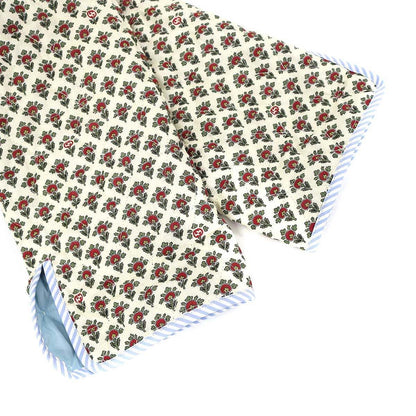 Gucci Liberty Print Linen Jacket White 46 — view 5
