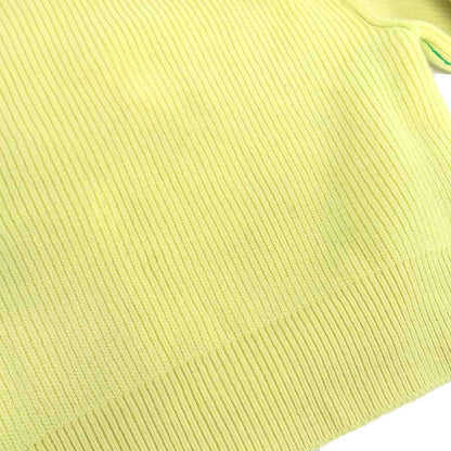 Bottega Veneta Cashmere Mock Neck Knit Sweater Yellow — view 8