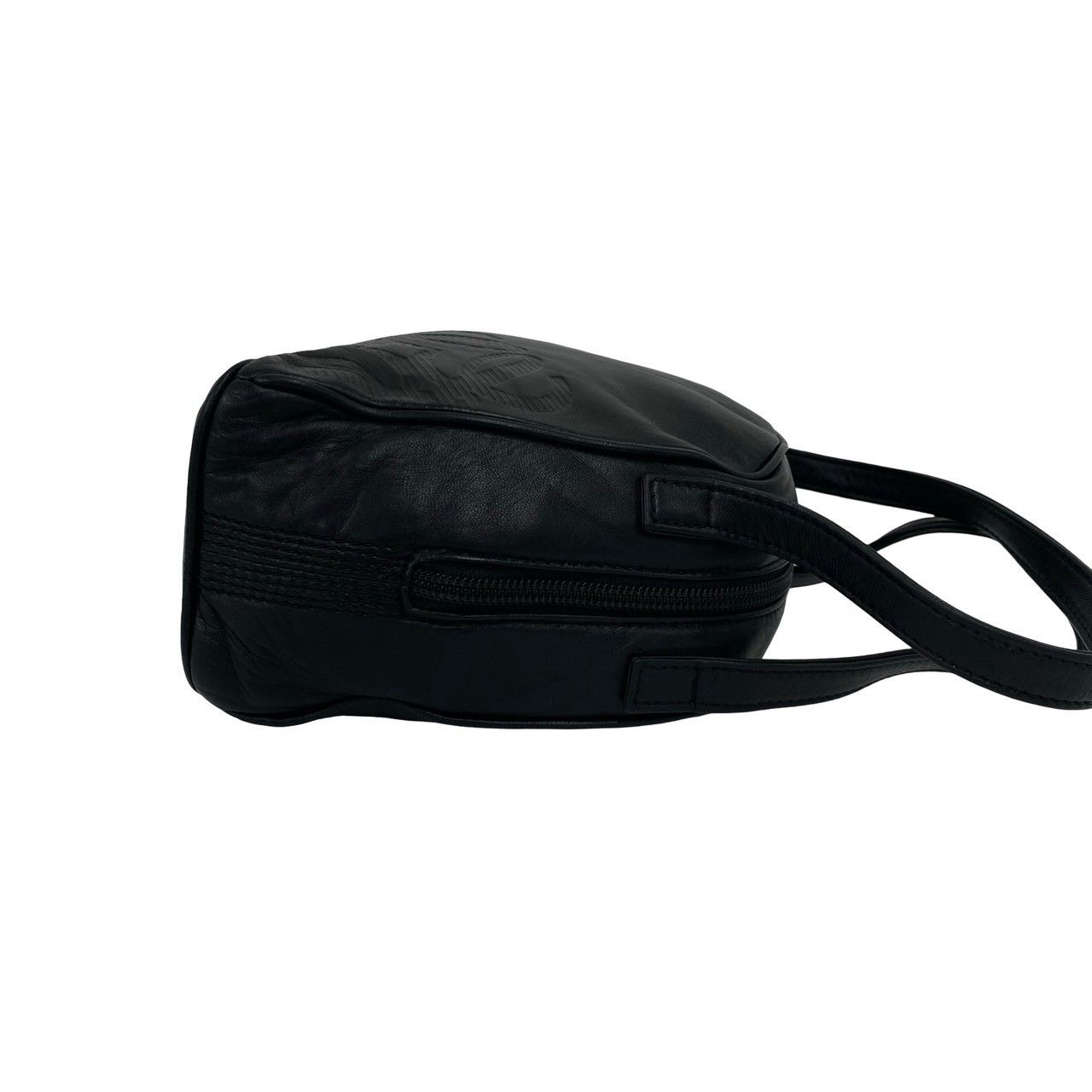 Loewe Vintage Anagram Logo Nappa Leather Mini Boston Bag Black — view 6