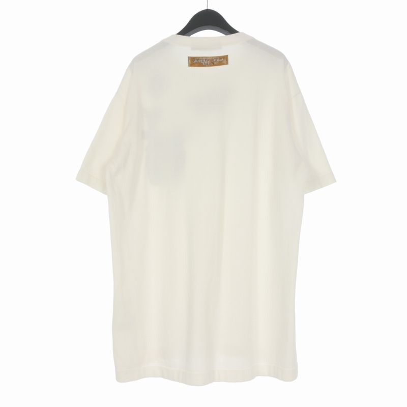 Louis Vuitton Monogram Comics Intarsia Knit Short Sleeve XL White Sweater — view 2