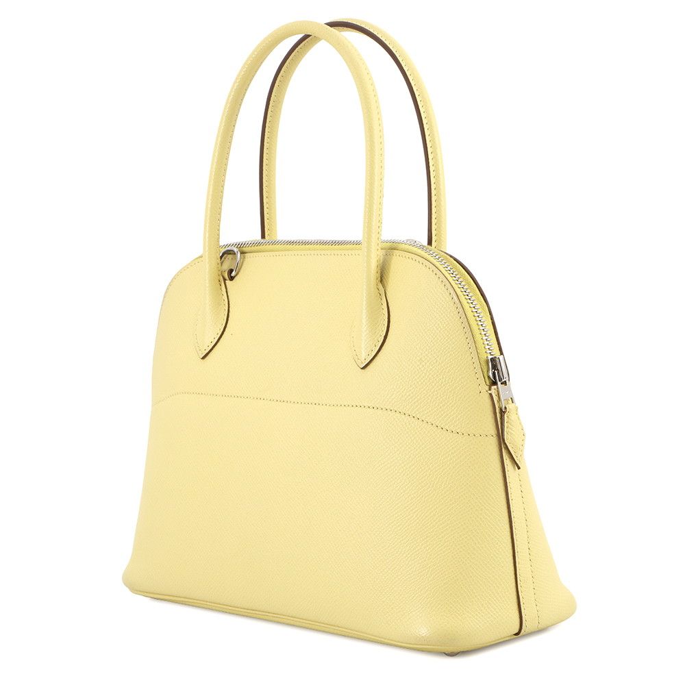 Hermes Handbag Bolide 27 Jonupsan Silver Epsom 2-Way — view 2