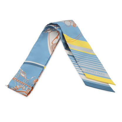 Hermes Scarf Twilly Exlibris Ex Libris Silk Twill