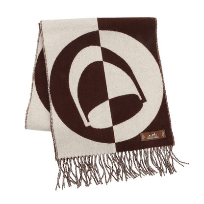 Hermes Scarf Kazak Charms Cashmere Shawl
