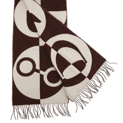 Hermes Scarf Kazak Charms Cashmere Shawl — view 2