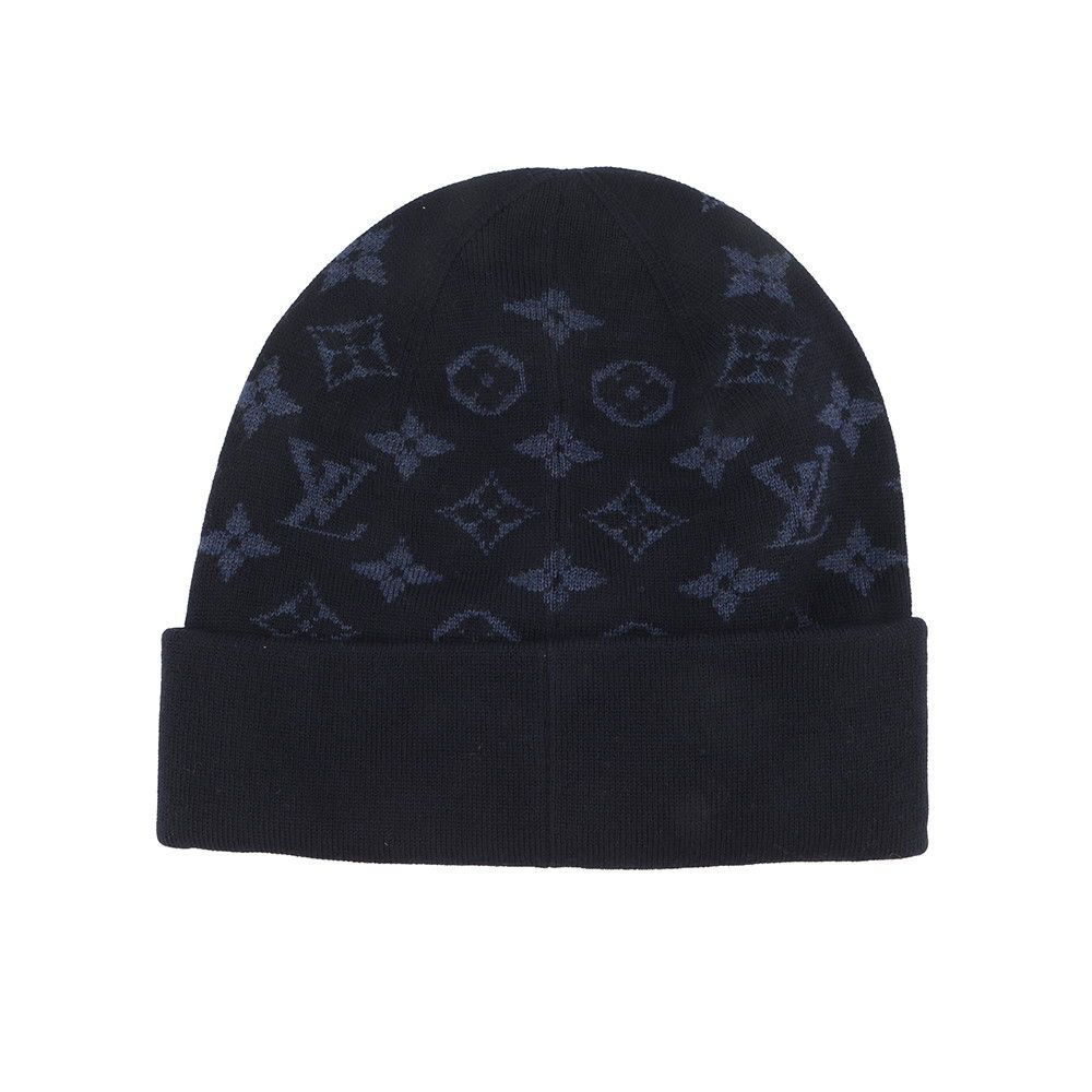 Louis Vuitton Knit Hat Bonnet LV Varsity Monogram Wool 100% — view 3