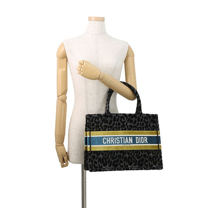 Dior Tote Book Leopard Ztgt Black — view 4