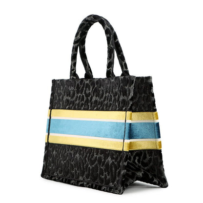 Dior Tote Book Leopard Ztgt Black — view 2