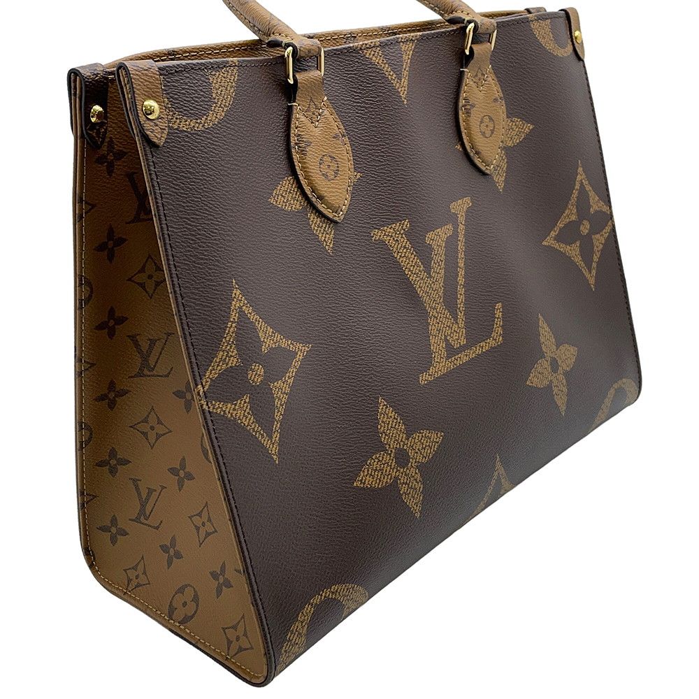 Louis Vuitton Tote Monogram Reverse Giant On The Go MM Handbag 2-Way — view 8