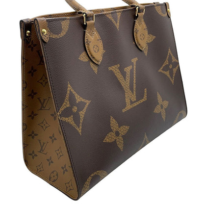 Louis Vuitton Tote Monogram Reverse Giant On The Go MM Handbag 2-Way — view 8