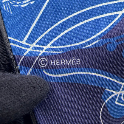Hermes Scarf Twilly Ex Libris Leather Silk Spring Summer — view 5