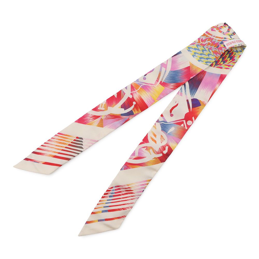 Hermes Scarf Twillie Marble Silk Ex Libris Twill Kyoto — view 2