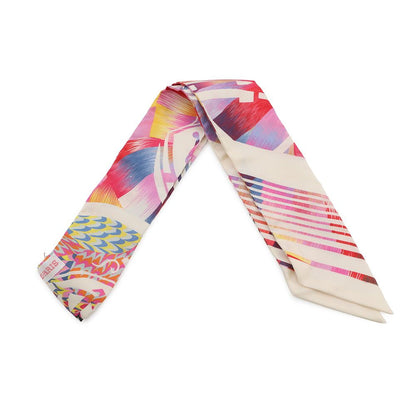 Hermes Scarf Twillie Marble Silk Ex Libris Twill Kyoto