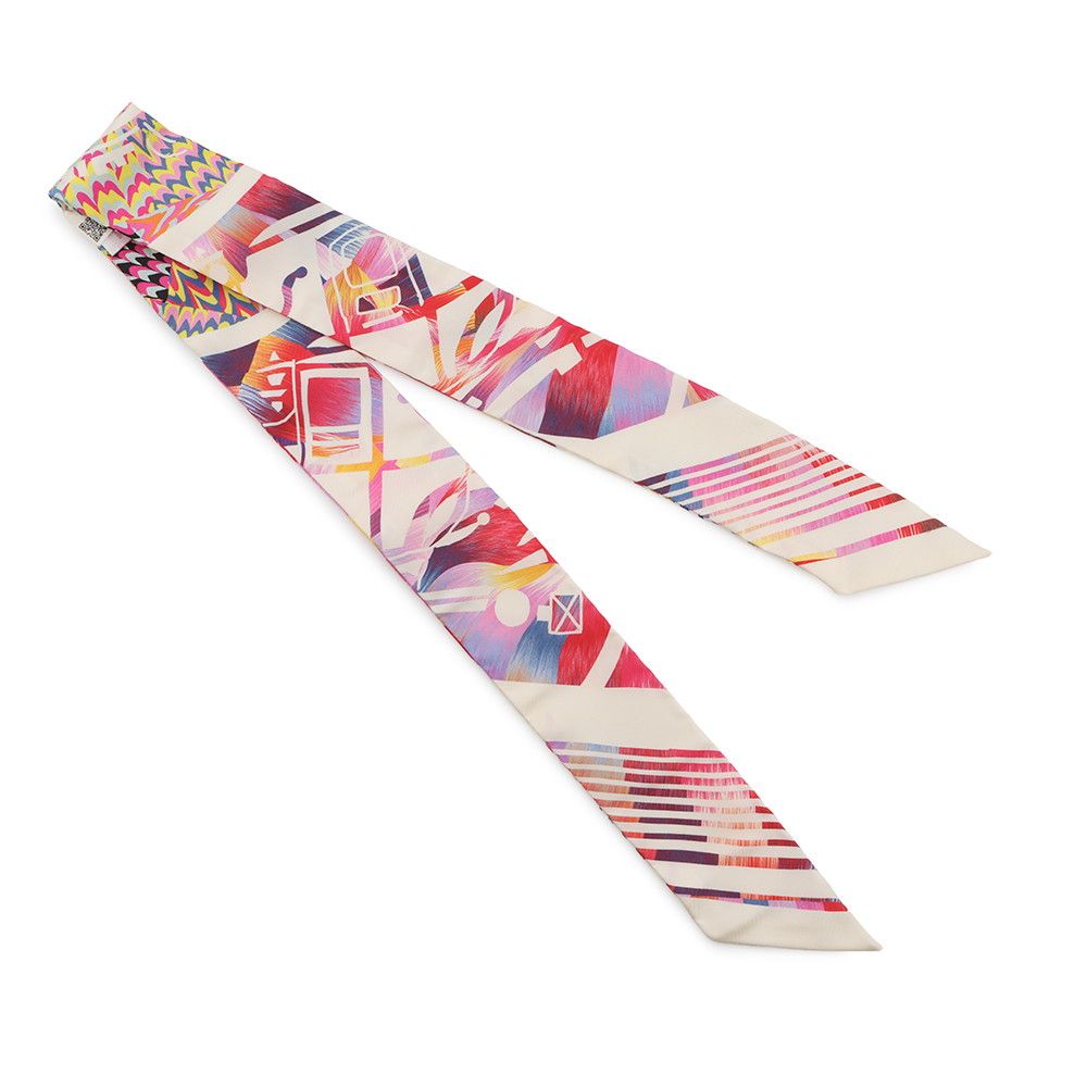 Hermes Scarf Twillie Marble Silk Ex Libris Twill Kyoto — view 3