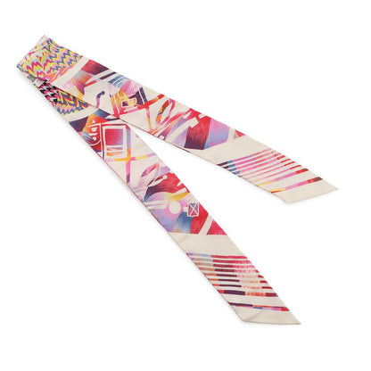 Hermes Scarf Twillie Marble Silk Ex Libris Twill Kyoto — view 3